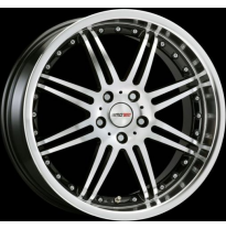 Llanta Motec Wheels Antares Black Polish 7,5jx18&quot; - Peso 12,3-12,8