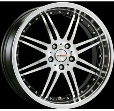 Llanta Motec Wheels Antares Black Polish 7,5jx18" - Peso 12,3-12,8