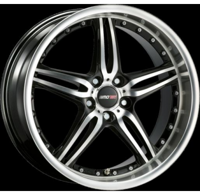 Llanta Motec Wheels Pantera Black Polish 8,5jx18" - Peso 11,3-12,8