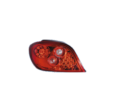 Pilotos Traseros Pe 307 3/5drs 01- Led Red/Clear