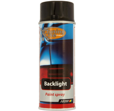 Pintura Motip Backlight Spray 400ml Black