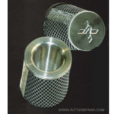 Pk Universal  Cuello Goma/ Metalic. A-80mm, Vector Alu - El Filtro Conico Esta Fabricado En Espuma Multilaminada,Recubierta Por