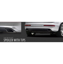 Spoiler Trasero Con Escapes Audi Q7 Caractere El Tiempo De Espera De Este Producto Puede Ser De 1-2 Semanas Según Disponibilidad