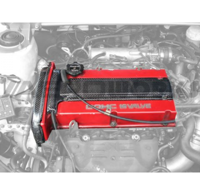 Tapa Bujias Motor  Carbono   Mitsubishi - Lancer Evo V/Vi/Vii/Viii 96/-