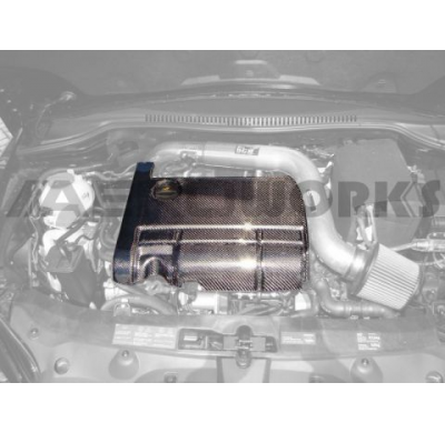 Tapa Motor Carbono   Volkswagen - Golf 5 03/- 3/5drs