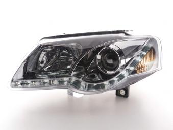 Volkswagen Faros Delanteros VW Passat B5 3B 11.96-08.00 Angel Eyes Negro