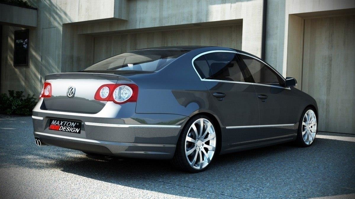 Paragolpes Trasero Spoiler Vw Passat B6 (RLine Look) Saloon Maxton