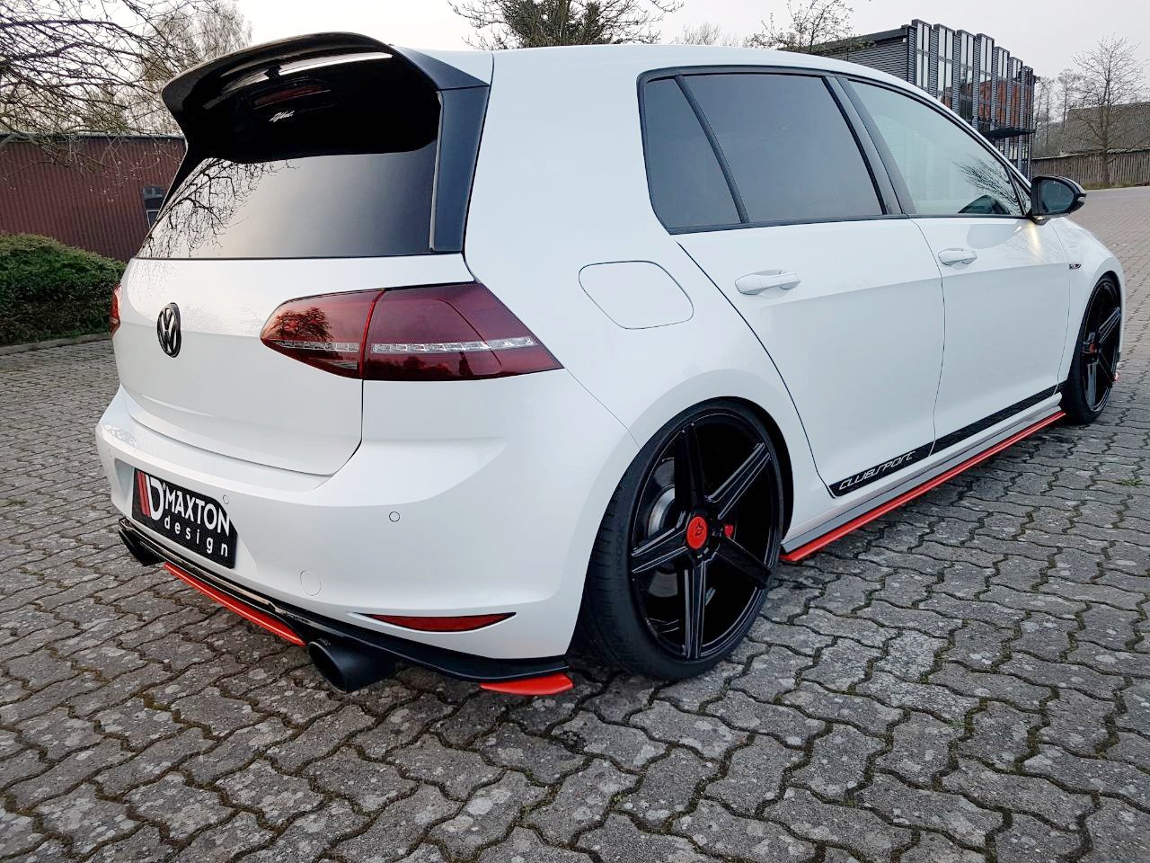 Splitters Traseros Laterales Vw Golf Mk7 Gti Clubsport Volkswagen
