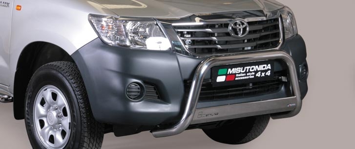 Comprar Defensa Delantera Acero Inox Toyota Hi Lux 11