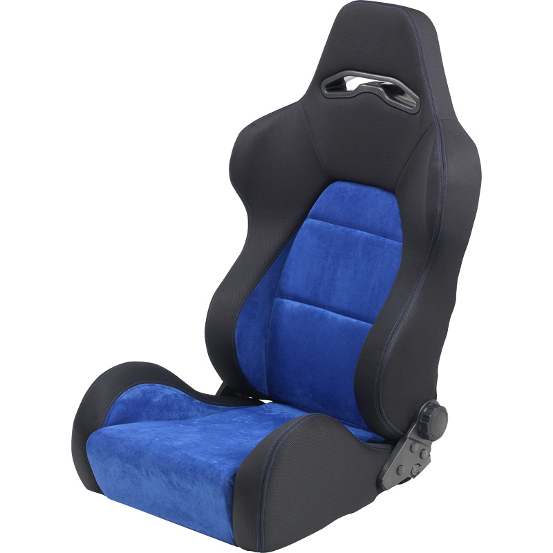 Comprar Asiento Deportivo Autostyle 'Eco Soft' - Negro/Azul - Respaldo Reclinable De Dos - Incl. Universales a 265,00€ > Autostyle > Asientos deportivos > Interior | www.AutoHispania.com tienda online