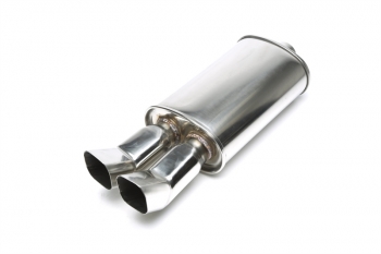 Ta technik tubo cubierta de escape de acero inoxidable universal 70mm aproximadamente picante 
