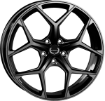 LLANTA TECNOMAGNESIO TMG02 GLOSSY BLACK  21 x 8.50  ET:45 5X112 Buje: 66,5