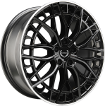 LLANTA TECNOMAGNESIO TMG01 BLACK MIRROR LIP  20 x 9.00  ET:45 5X112 Buje: 66,5