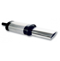 SILENCIADOR UNIVERSAL (148x76) ACERO INOX ASSO MARMITTE