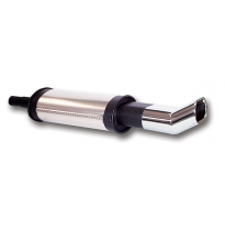 SILENCIADOR UNIVERSAL (148x76 DTM) ACERO INOX ASSO MARMITTE