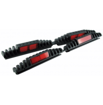 Topes De Puerta Rojos Reflectantes Protectores  Altium