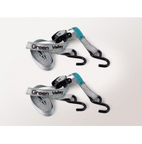 2 Cinchas Con Hebilla 3mx25mm Original Green Valley