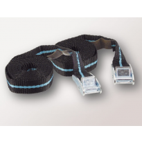 2 Cinchas Con Hebilla 2,5m X 25mm Tuv Cinchas Easy One Green Valley