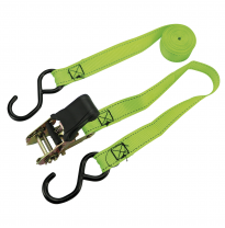 2 Cincha Con Carraca Y Ganchos S 3,5m X 25 Mm  Grv Cinchas Initial