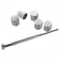 5 Tapones De Válvula Antirrobos   Altium