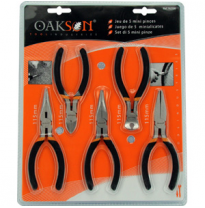Juego De 5 Mini Alicates               Herramientas De Mano  Oakson