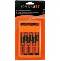 Juego 6 Destornilladores Precisión Plástico Herramientas De Mano  Oakson