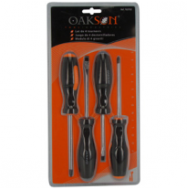 Juego De 4 Destornilladores Herramientas De Mano  Oakson