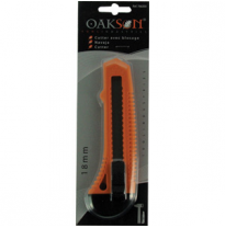 Cutter 18mm Con Bloqueo Herramientas Corte Y Golpe  Oakson