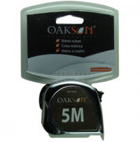 Cinta Métrica Cromada 5mx25mm Herramientas Medida Y Trazado  Oakson
