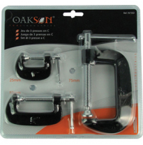 Juego De 3 Prensas En C Diversos  Oakson