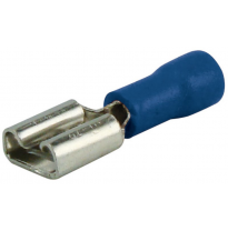 10 Terminales Planos Hembras 6.3 Mm Azul Terminales Y Fusibles  Altium