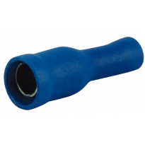 10 Terminales Redondos Hembra Aislados 5 Mm Azul Terminales Y Fusibles  Altium