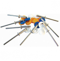 8 Remaches + Tapas Para Matriculas Utillaje Diverso  Altium