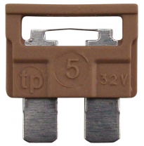 5 Fusibles Enchufables 5 Amp. Terminales Y Fusibles  Altium