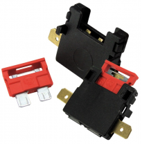 2 Porta Fusibles + 2 Fusibles Enchufables 10amp. Terminales Y Fusibles  Altium