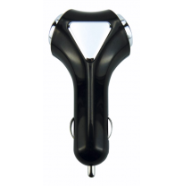 Cargador Mechero 2 Usb + 1 Mini Usb Electricidad 12 V  Altium