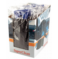 Box 12 Rasquetas Con Guantes Cepillo Tejidos  Super Clean