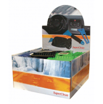 Box 30 Rasquetas Cepillo Tejidos  Super Clean