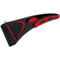 Rasqueta Bi-Materia Negra Y Roja Cepillo Tejidos  Super Clean