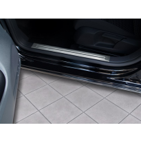 Protector Puertas Acero 2 Lineas / 2 Unidades Seat Seat Leon 5f 5d  Año 2013-&gt;   Avisa