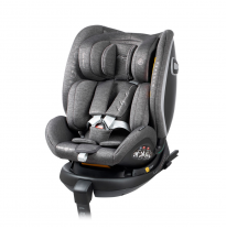 Silla de coche infantil BABYAUTO SIGNATURE MUGGI ISIZE 360 GREY DOBBY