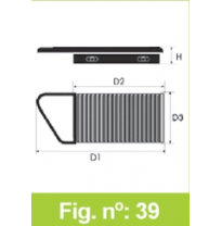 Filtro Tipo Original Ford Fiesta V 1,4l Tdci Año 03/02&gt; Cv-68 Forma Panel