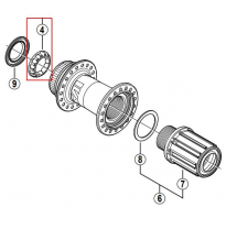 Shimano SAINT bearing for FH-M810