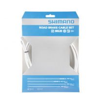 Shimano set of brake cables Race PTFE weiss