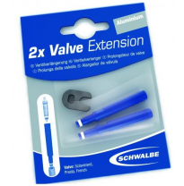 Schwalbe Tubeless valve extension 30mm packaging unit of 2 pieces.