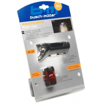 Busch&amp;Müller Set of lights front&amp;rear IXON Fyre + IXXI
