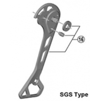 Shimano Outer plate for DEORE XT RD-M8000 SGS-Type