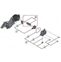 Shimano XTR shift axle unti for RD-M9000 seal included
