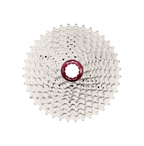 SunRace Cassette sprocket CSMX3 10-speed 11-46 - metallic