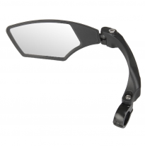 M-WAVE Bike mirror left-side 22,2mm 3-D adjustable